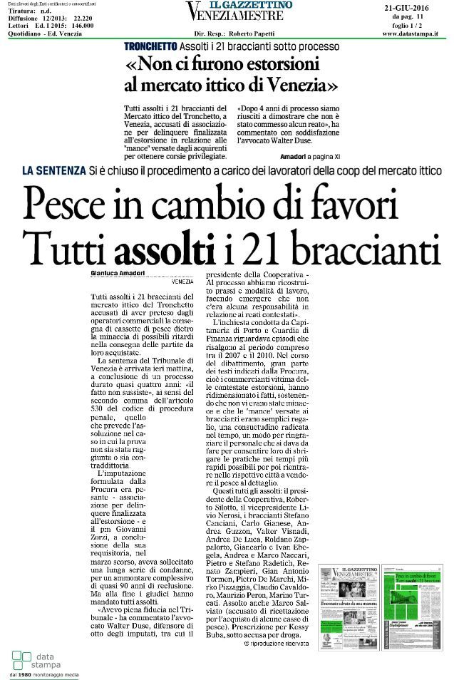 Articolo di giornale
