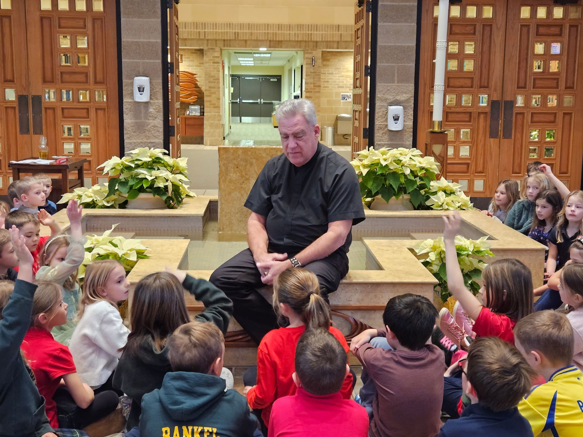 Catholic Schools Dinner Award for Fr. Tony, St. Anthony on the Lake