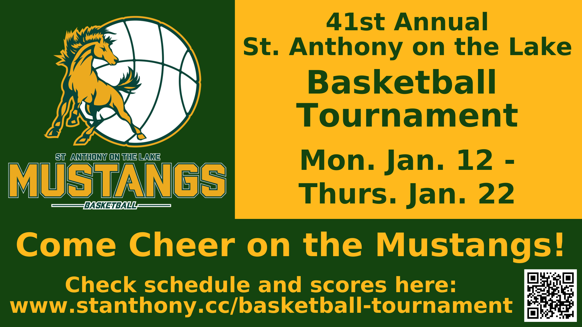 St. Anthony on the Lake Basketball Tournament