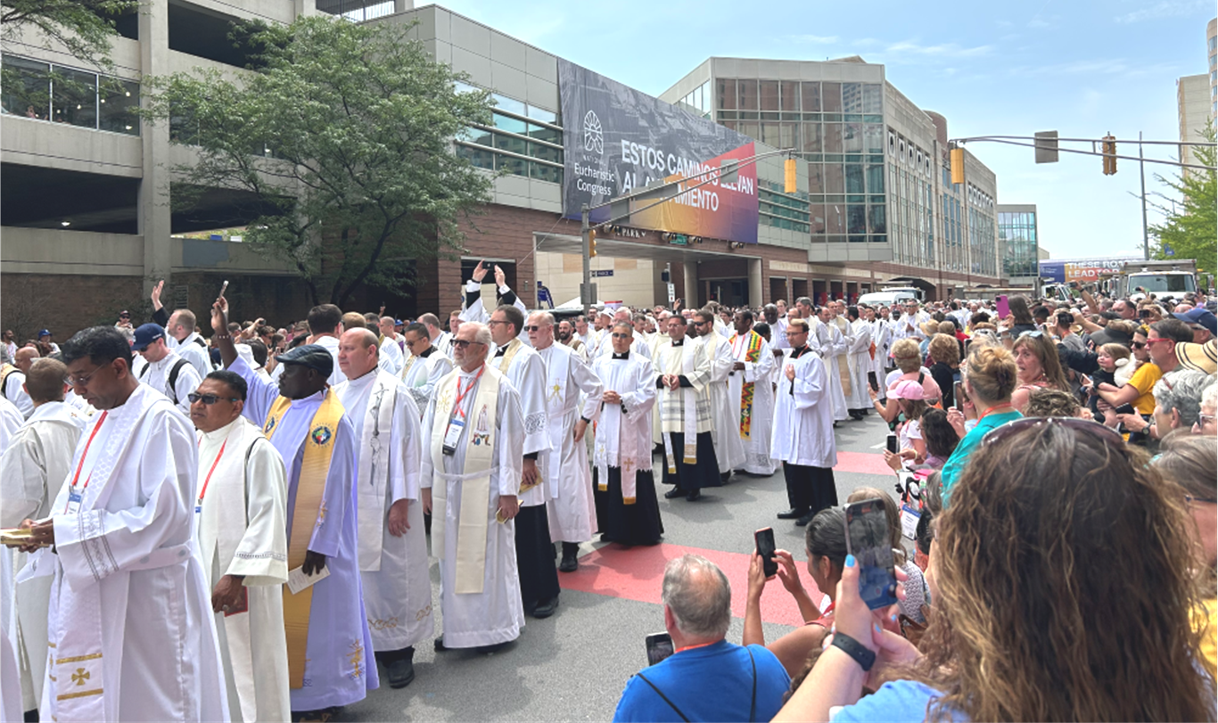 Parishioners Attended the 10th National Eucharistic Congress