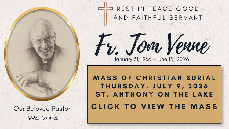 Fr. Tom Venne Funeral Mass July 9, 2026