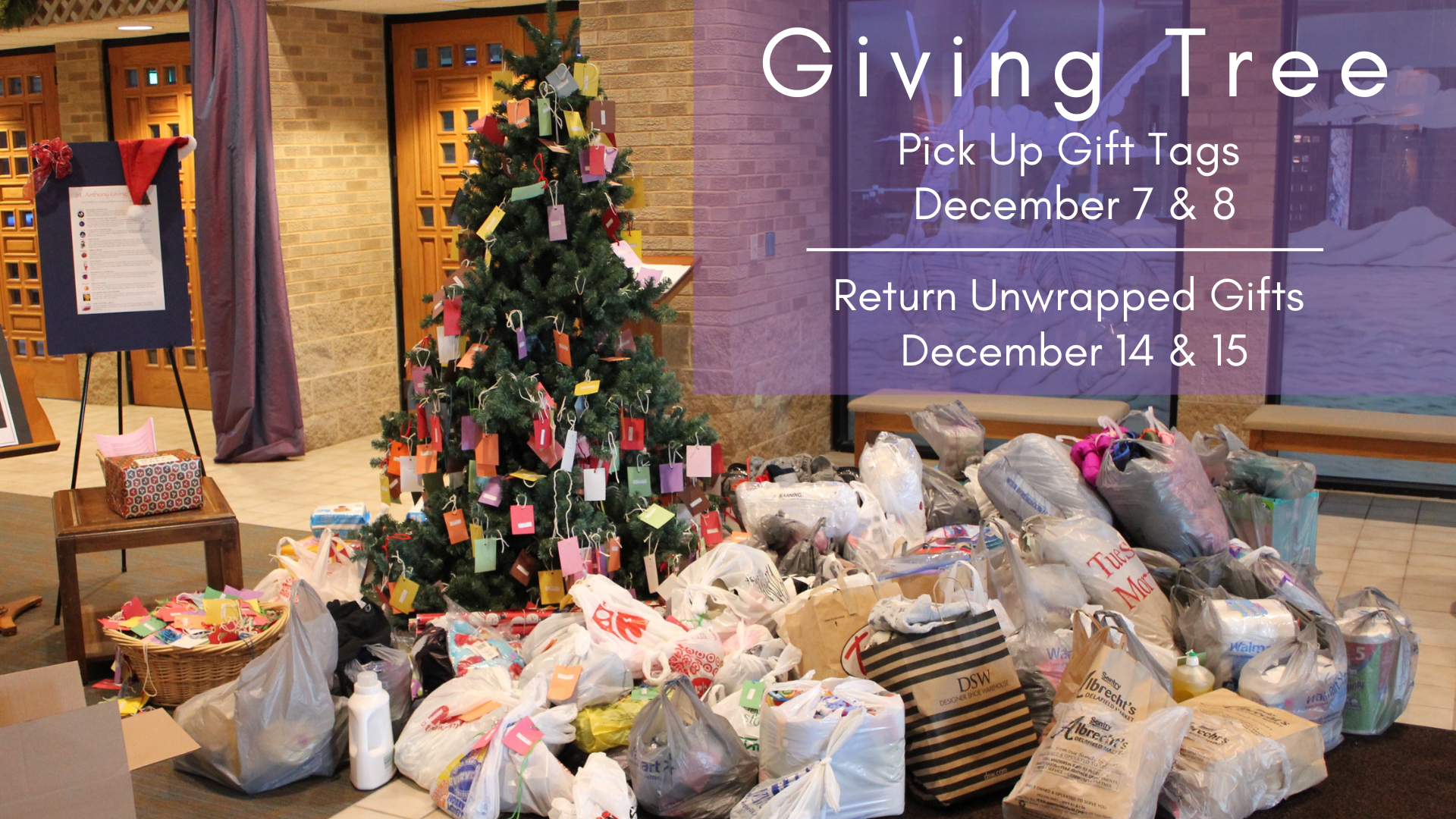 Giving Tree Christmas Charity | St. Anthony on the Lake Catholic Church ...