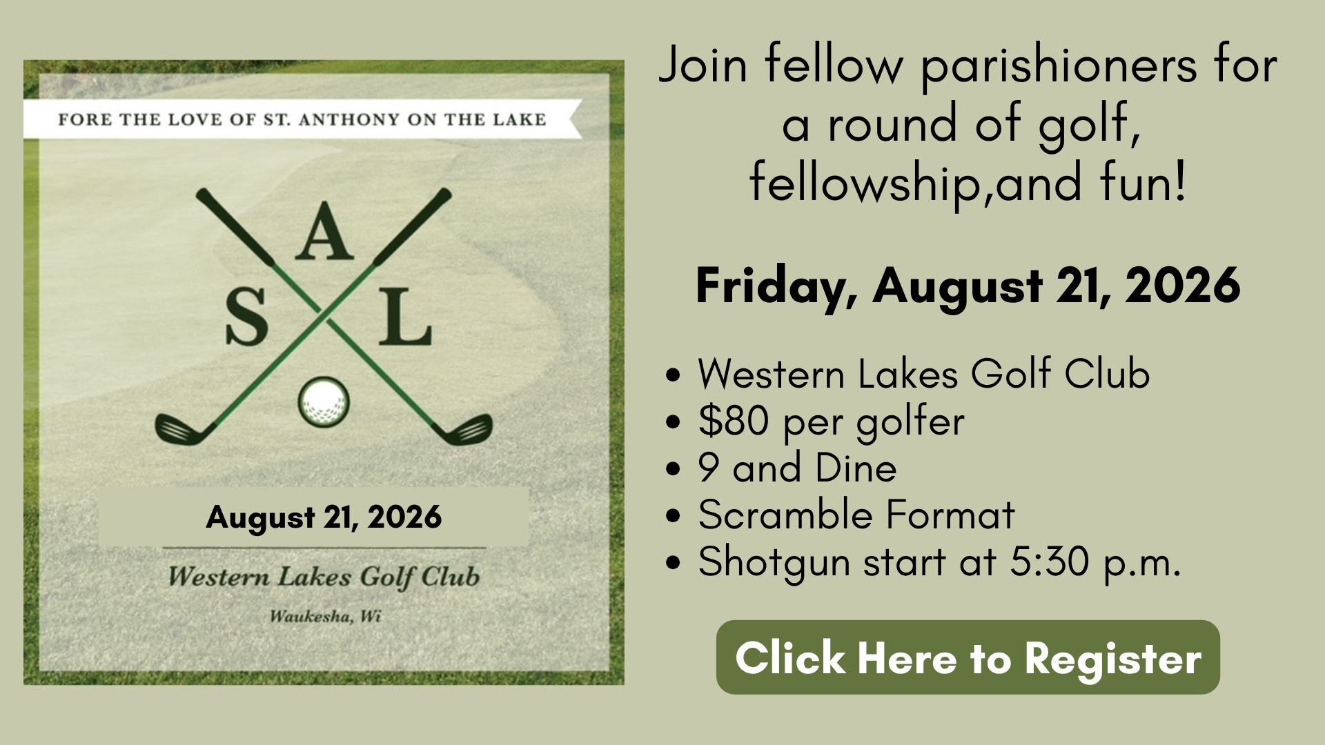 St. Anthony on the Lake School Golf Outing
