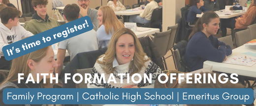 St. Anthony on the Lake Faith Formation Registration