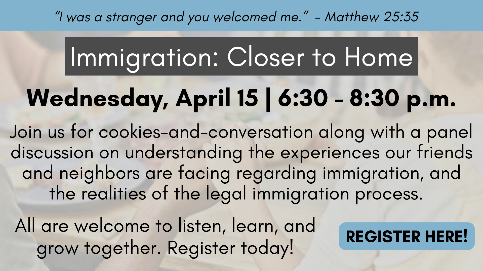 Immigration Closer to Home at St. Anthony on the Lake