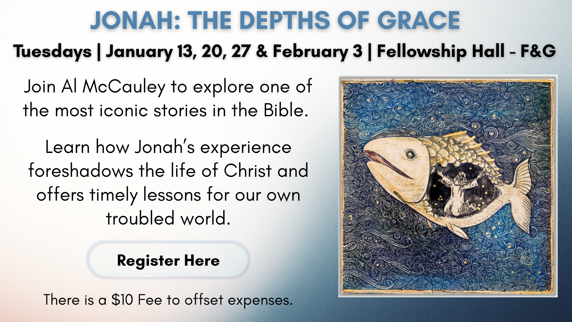 Jonah Bible Study at St. Anthony on the Lake with Al McCauley