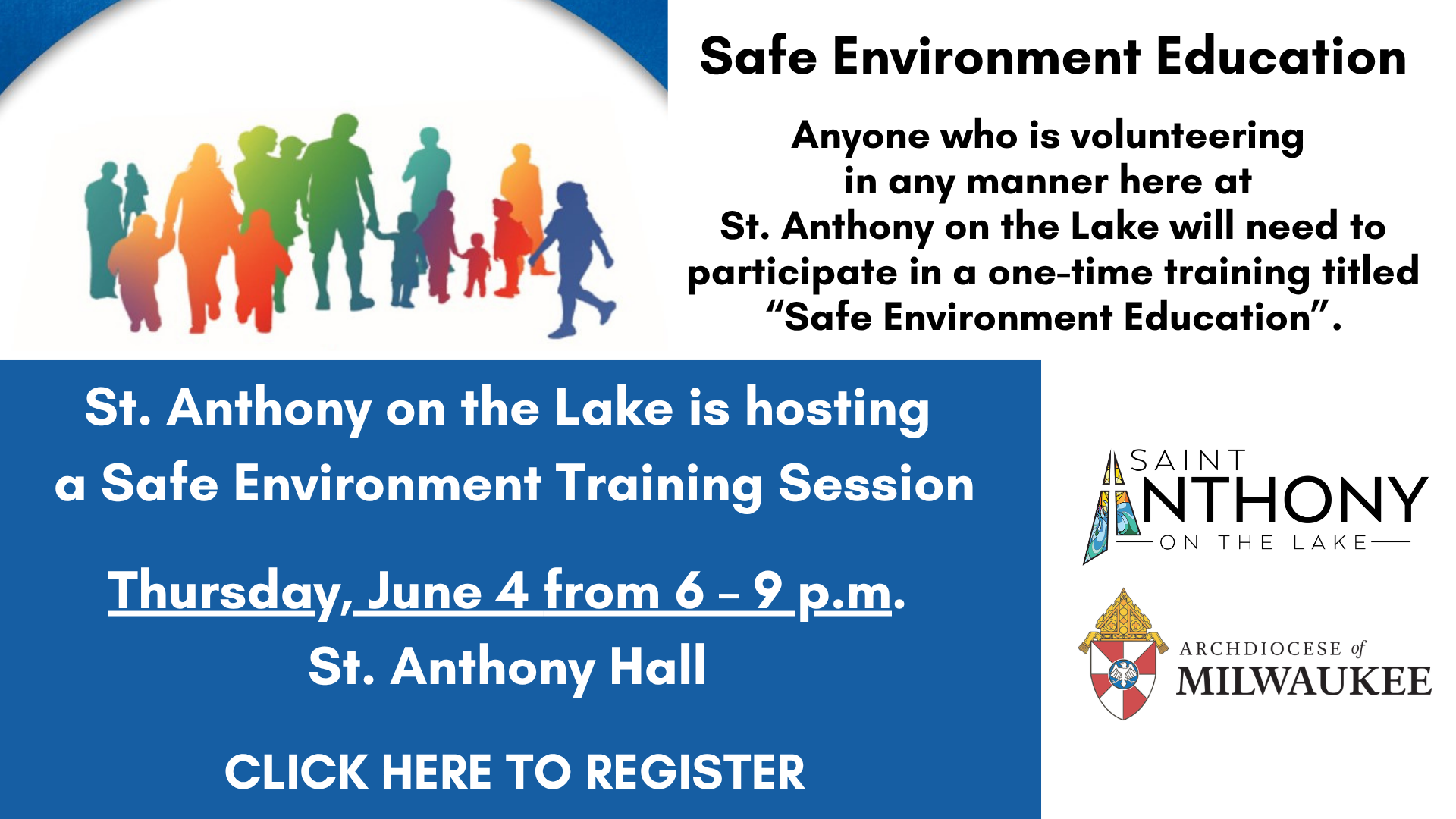 Safe Environment Class at St. Anthony on the Lake