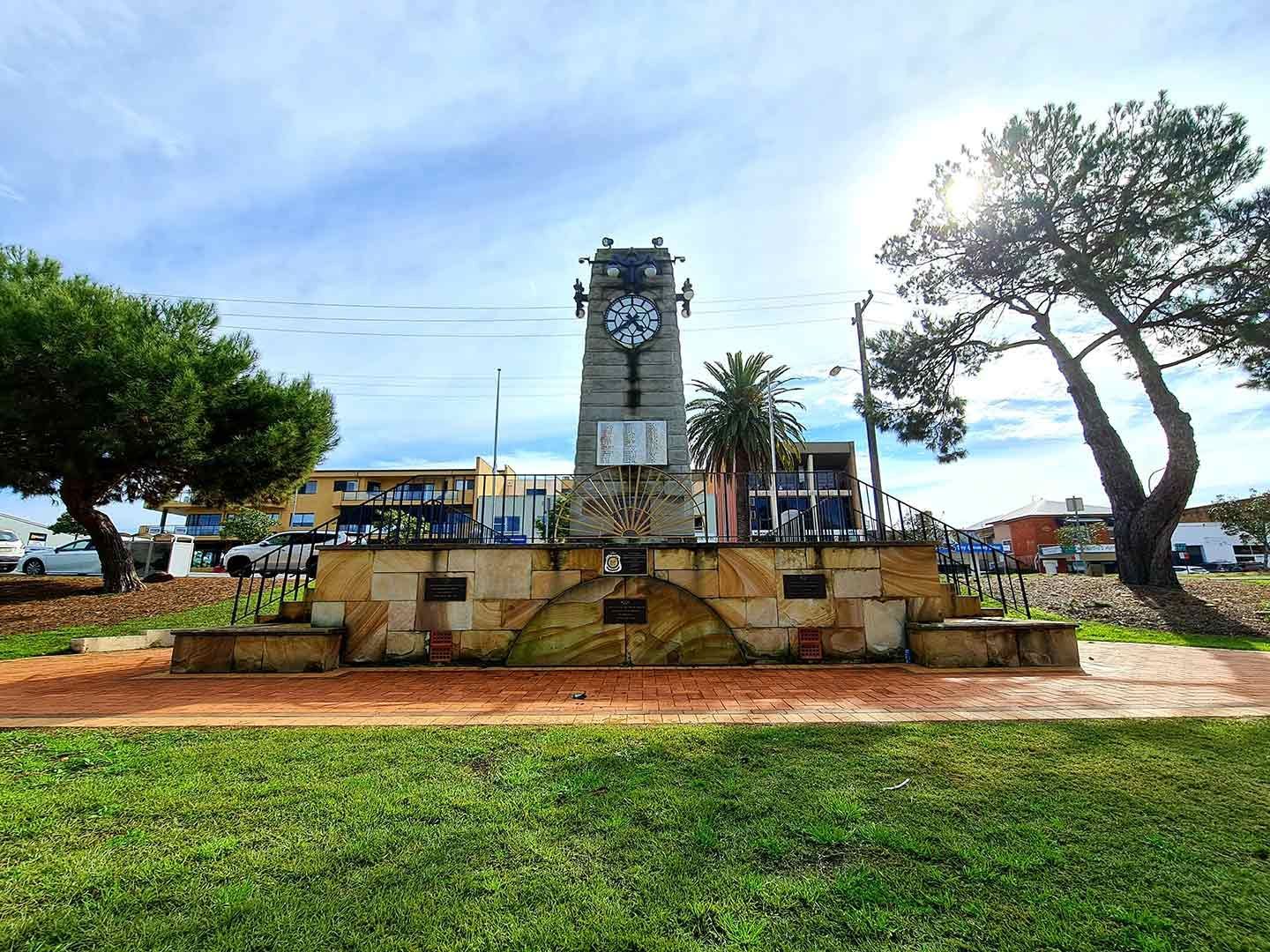 There Is a Clock Tower in The Middle of A Park — AAA Equipment Pty Ltd In Taree, NSW