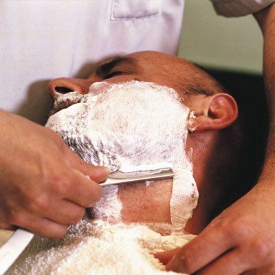 men's beard shaving
