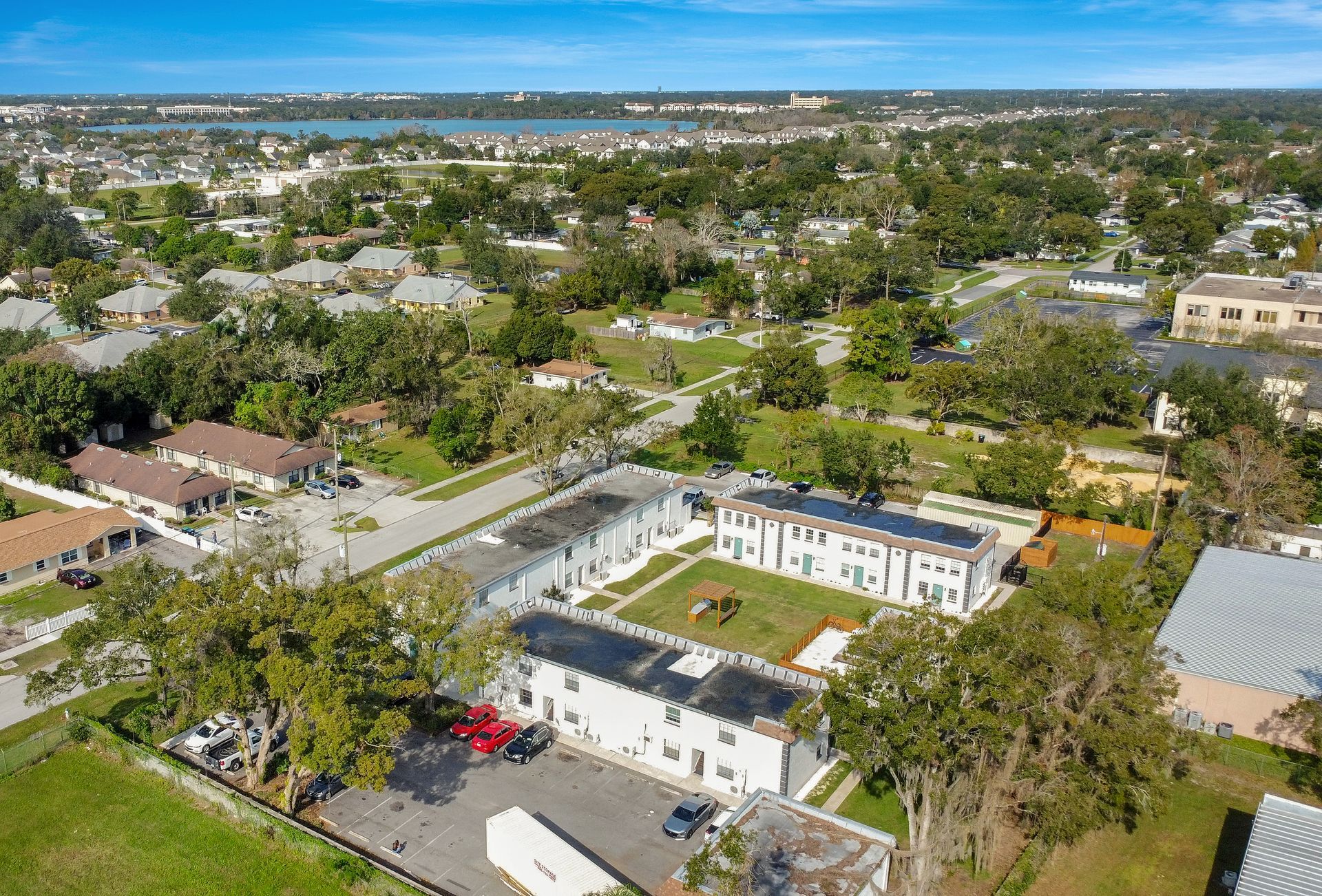 Aerial view at The Juliette in Orlando, FL.