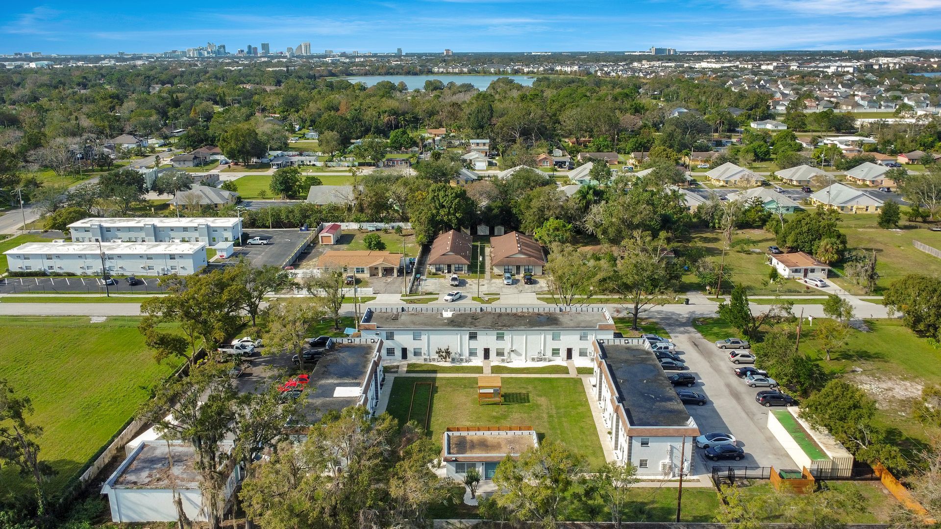 Aerial view at The Juliette in Orlando, FL.
