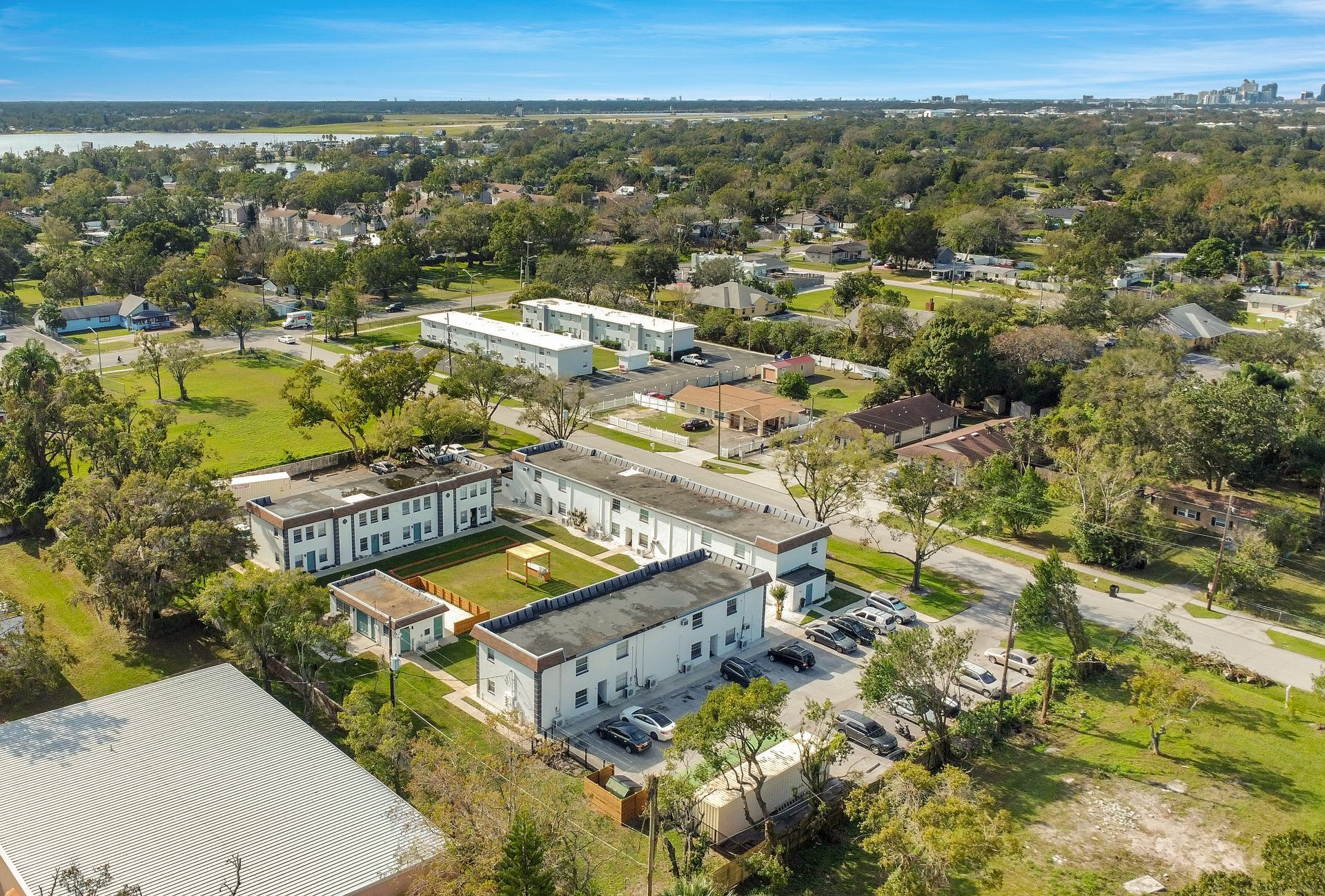 Aerial view at The Juliette in Orlando, FL.