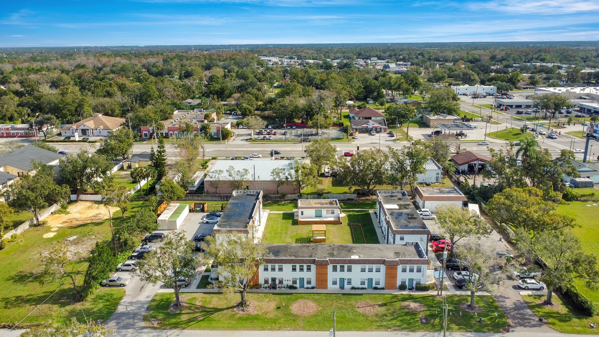 Aerial view at The Juliette in Orlando, FL.