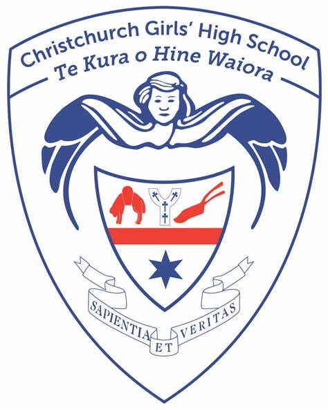 The logo for christchurch girls ' high school