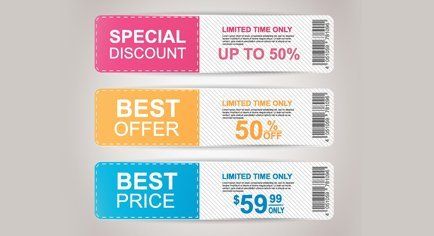 SPECIAL DISCOUNT label
