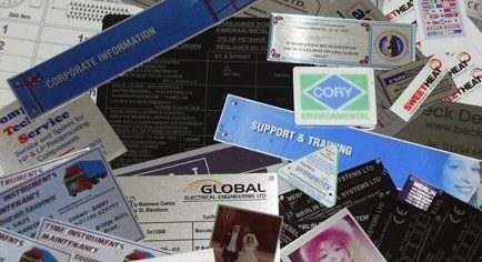 text labels