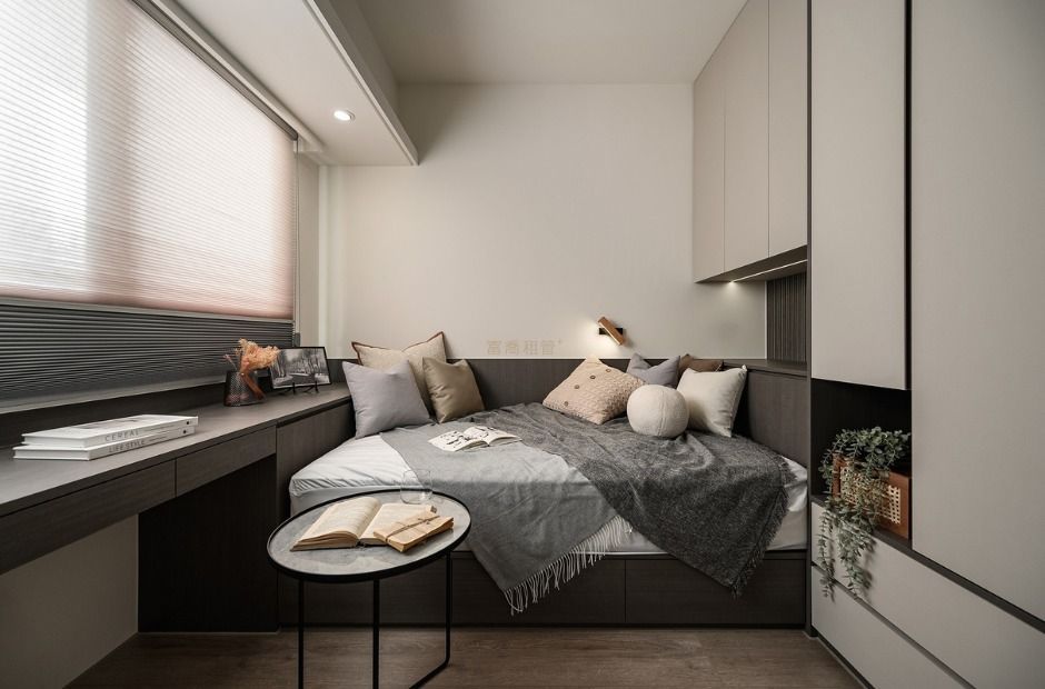 柔和燈光與沈穩木質調，展現舒適設計