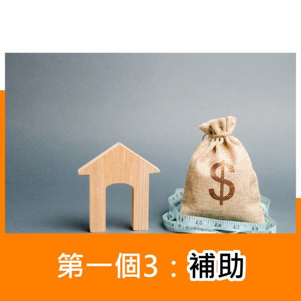 第一個3：補助