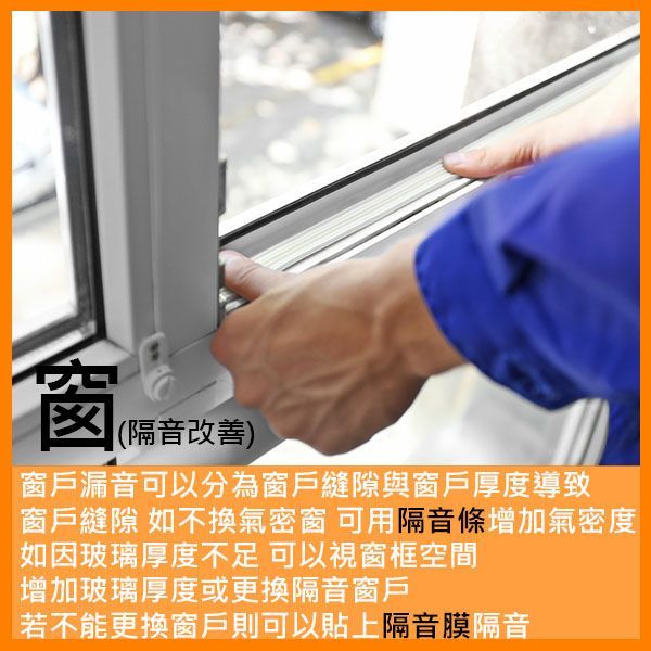 窗的隔音改善