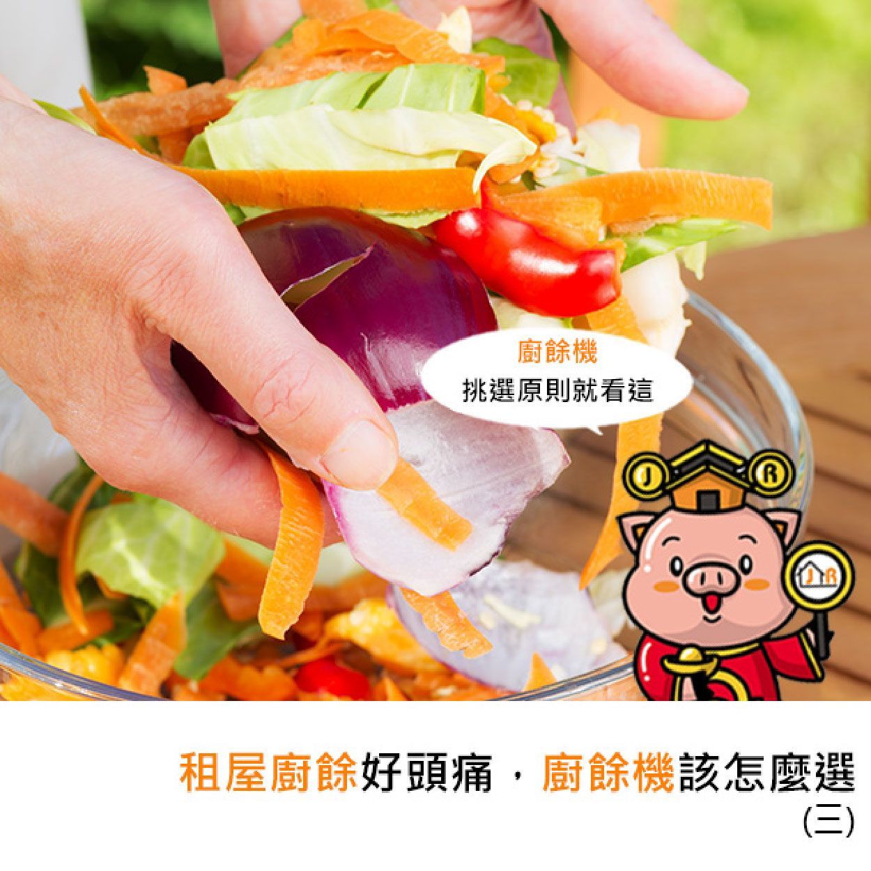 租屋廚餘好頭痛，廚餘機該怎麼選