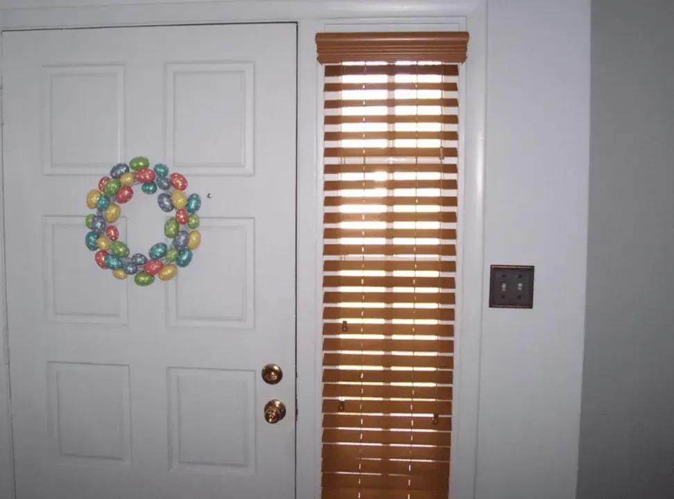 Door and Brown Blinds — East Peoria, IL — Blinds For Less