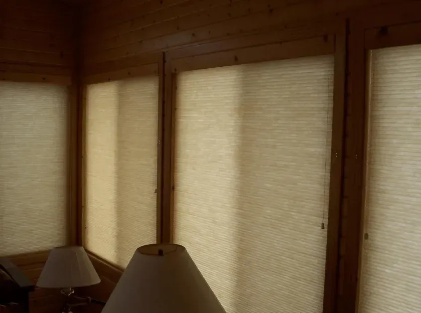 Bedroom with Shades — East Peoria, IL — Blinds For Less