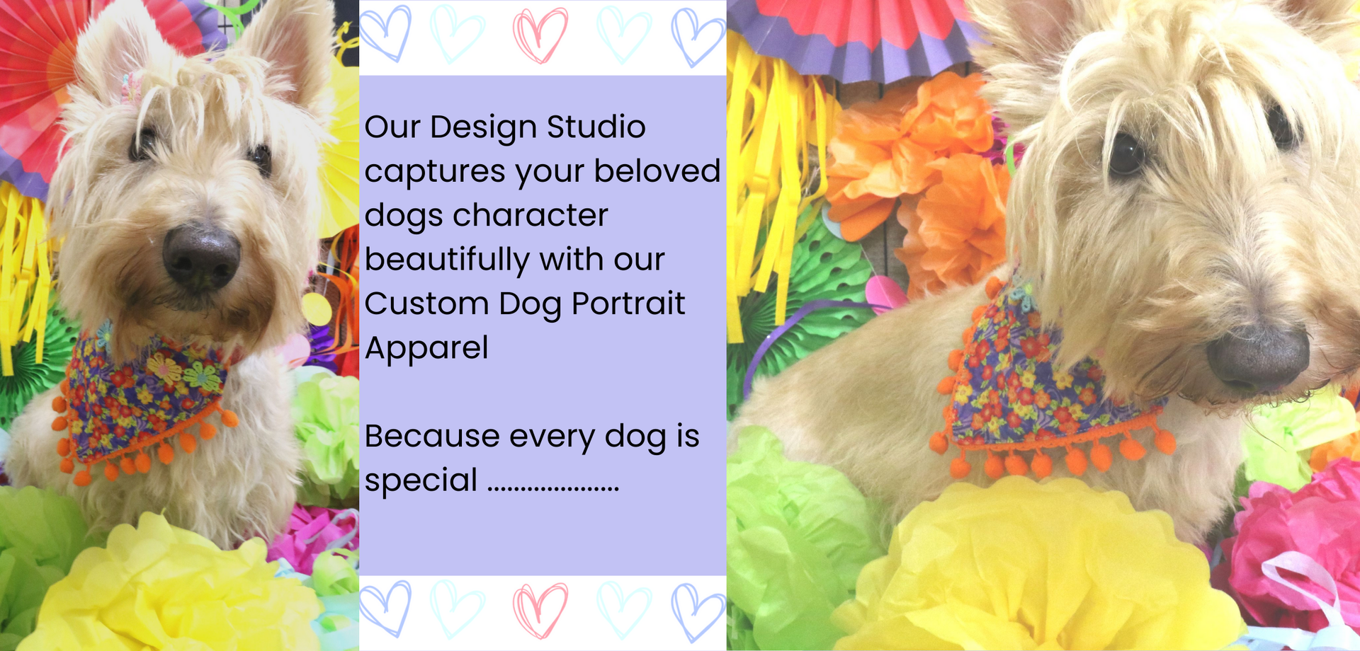 Custom Pet Portrait Embroidery at Heartfelt Products