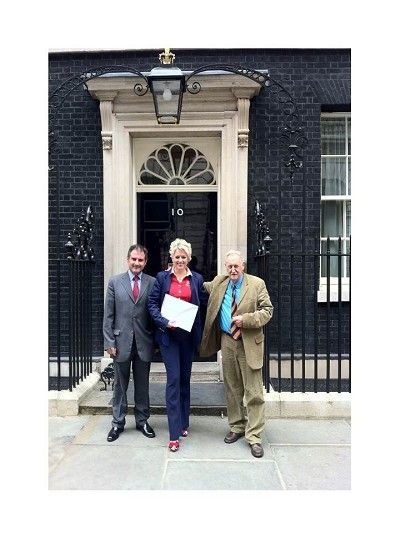 Denise Anstey at No10 Downing Street