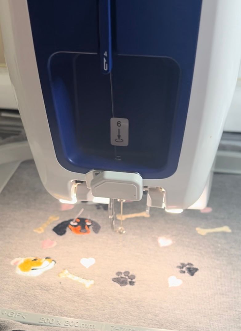 Stitching our a design