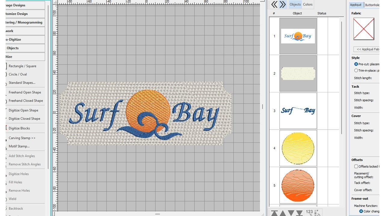 Embroidery at Heartfelt Products