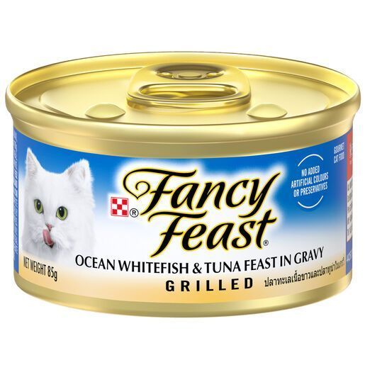 FANCY FEAST Grilled Oceanfish & Tuna In Gravy 85g (24)
