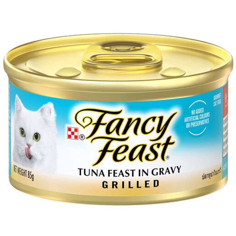 FANCY FEAST Grilled Tuna In Gravy 85g (24)