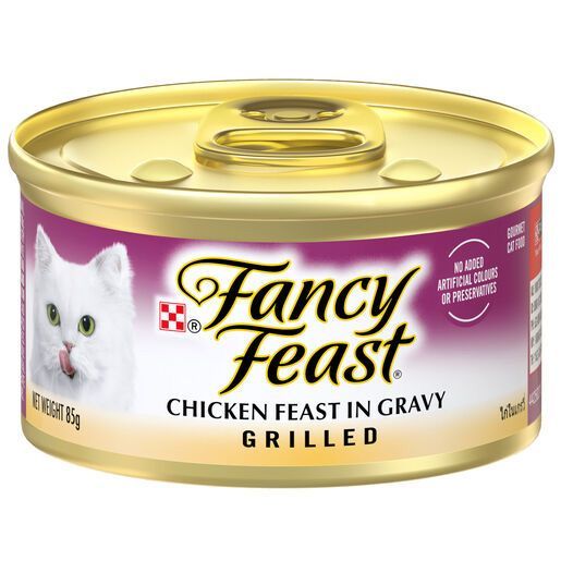 FANCY FEAST Grilled Chicken In Gravy 85g (24)
