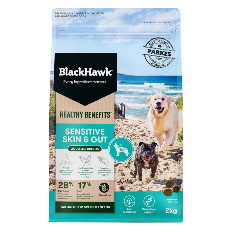 Black Hawk Healthy Benefits Sensitive Skin & Gut 2kg