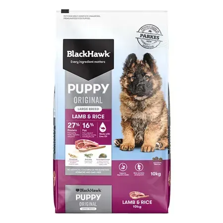 Black Hawk Puppy Large Breed Original Lamb and Rice 10kg