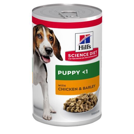 Hill'S Science Diet Canine Puppy Chicken & Barley Entree 370g (12)