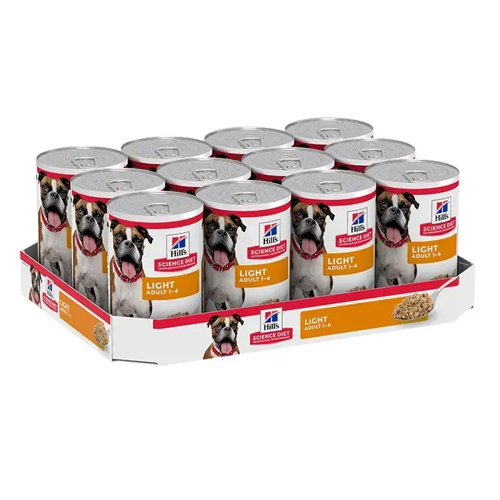 Hill'S Science Diet Canine Adult Light 370g (12)