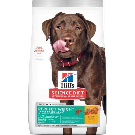 Hill's Science Diet Canine Adult Large Breed Perfect Weight 11.34kg