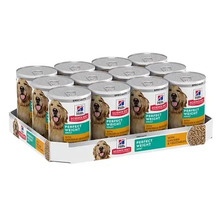 Hill'S Science Diet Canine Adult Perfect Weight 360g (12)