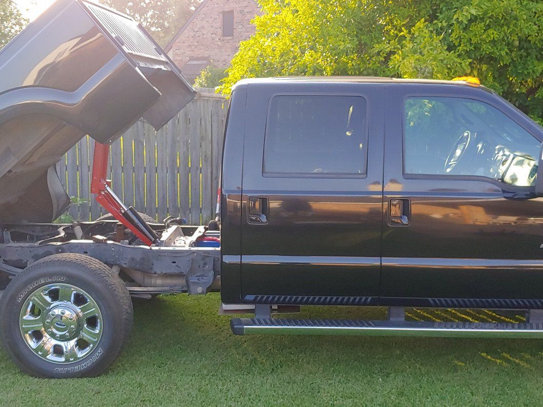 Pickup Truck Hauling Furniture