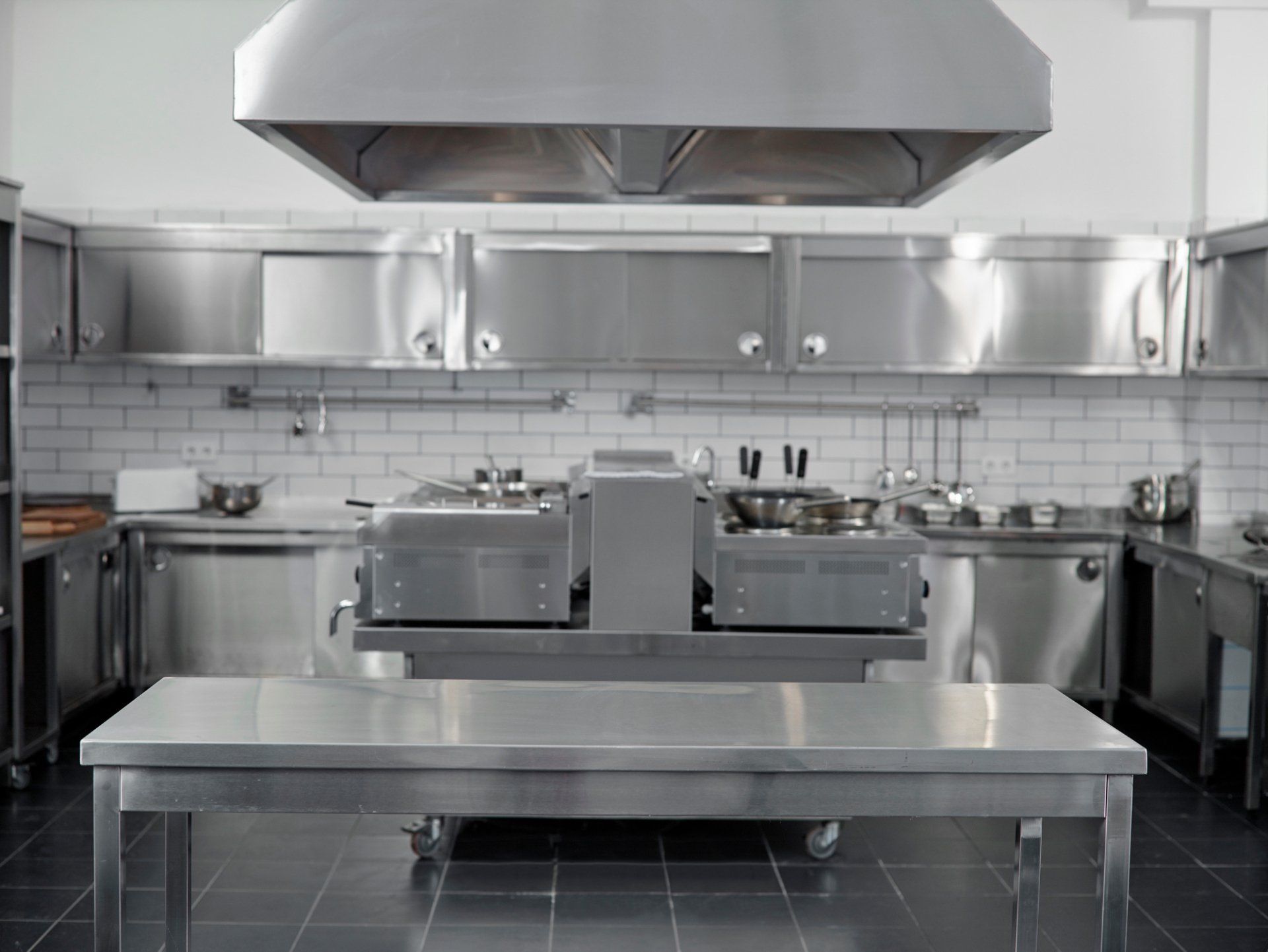 Empty Commercial Kitchen - Fuquay Varina, NC - RC Commercial Equipment Repair Services Inc.