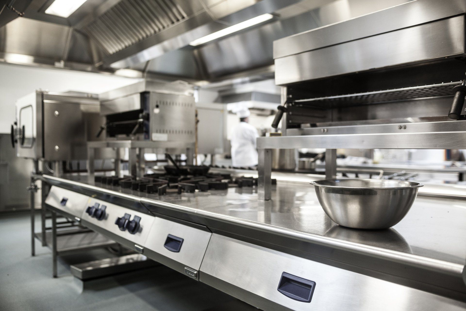 Work Surface And Kitchen Equipment In Professional Kitchen - Fuquay Varina, NC - RC Commercial Equipment Repair Services Inc.