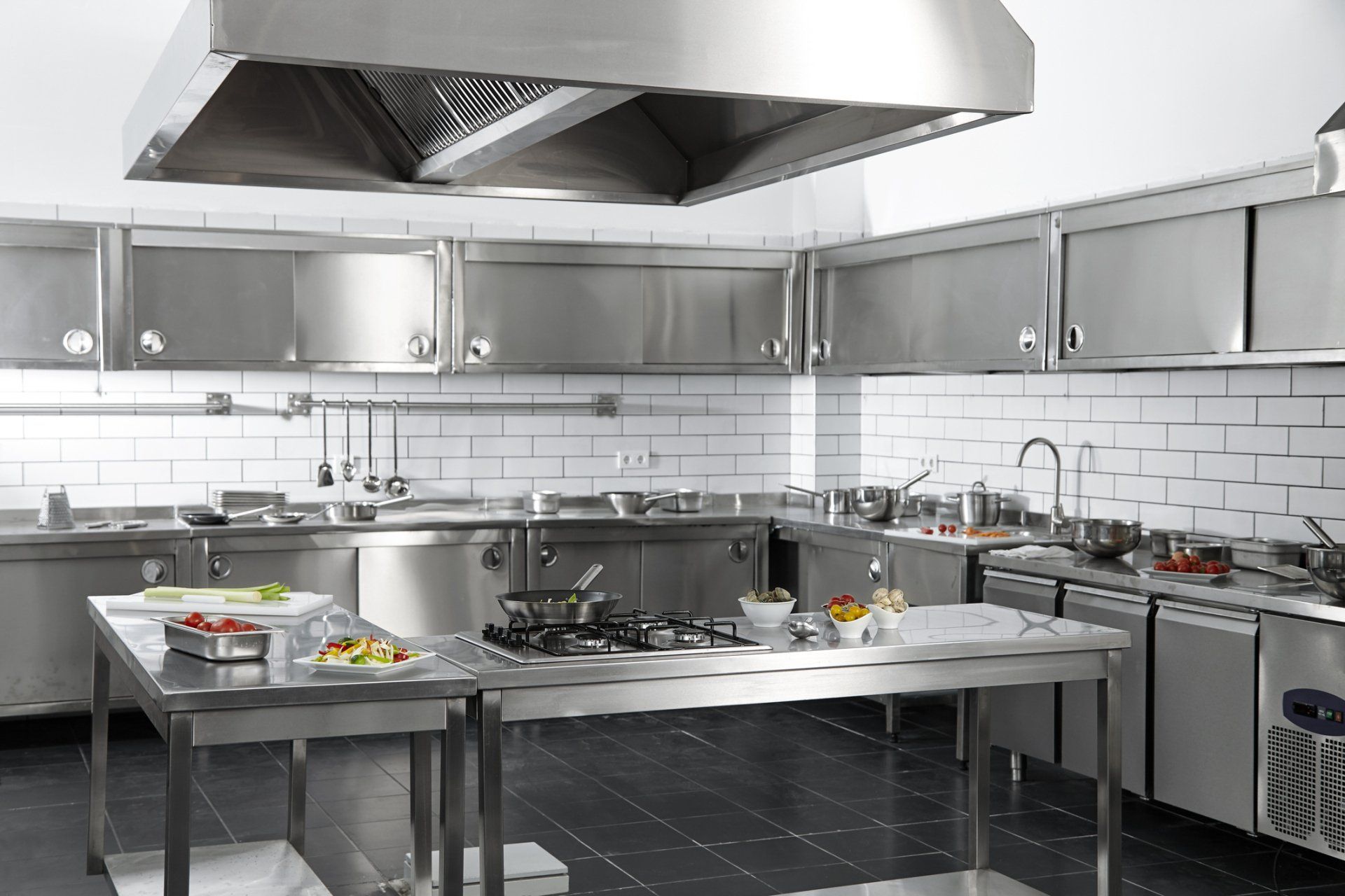 Empty Professional Kitchen - Fuquay Varina, NC - RC Commercial Equipment Repair Services Inc.