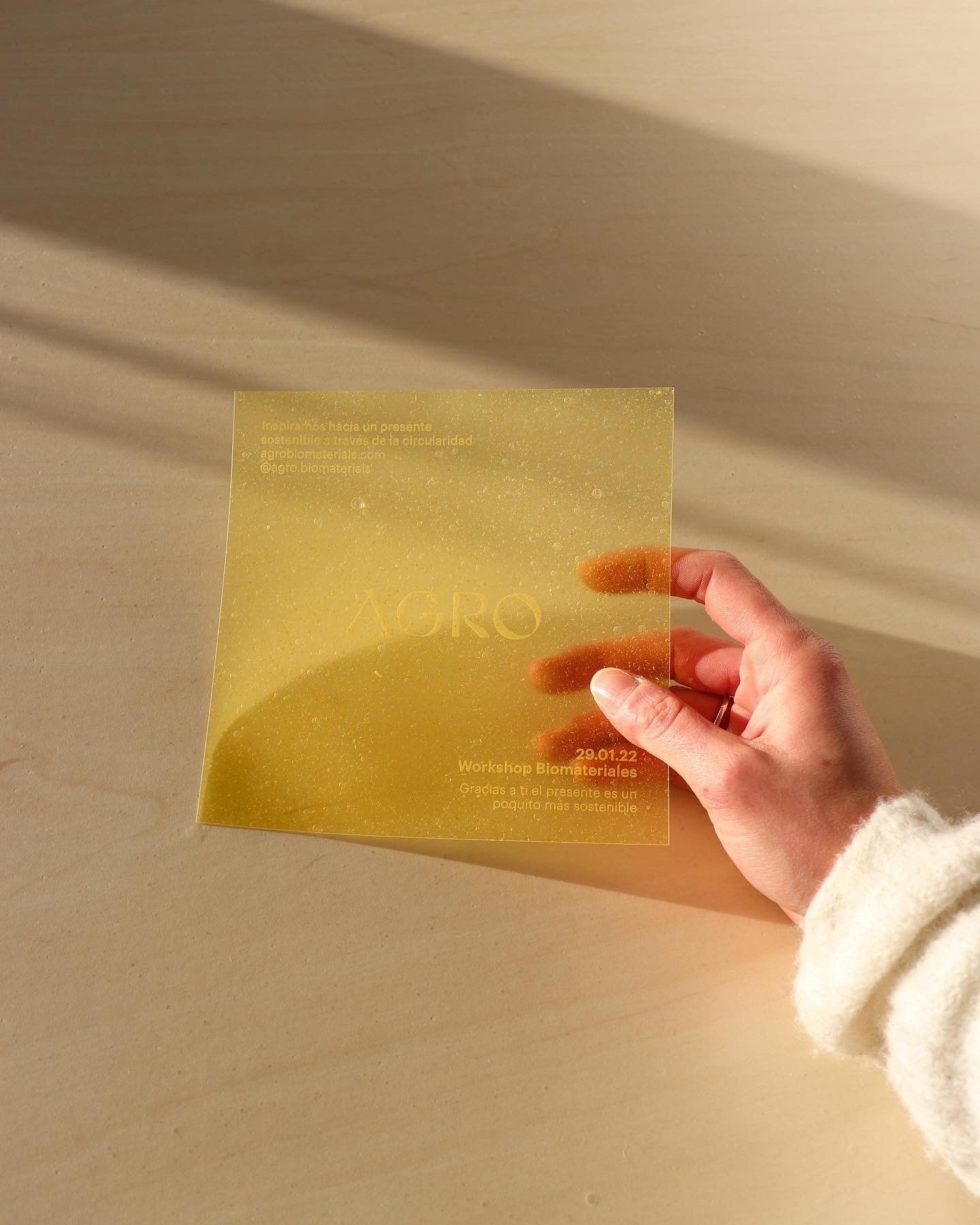 Imagenes workshop aprende a crear bioplásticos