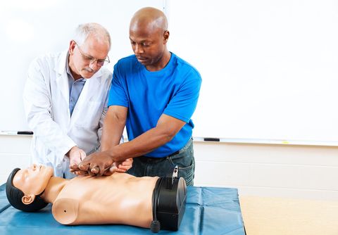 Male Studying CPR Online Training — Fresno, CA — Carnegie Safety Institute