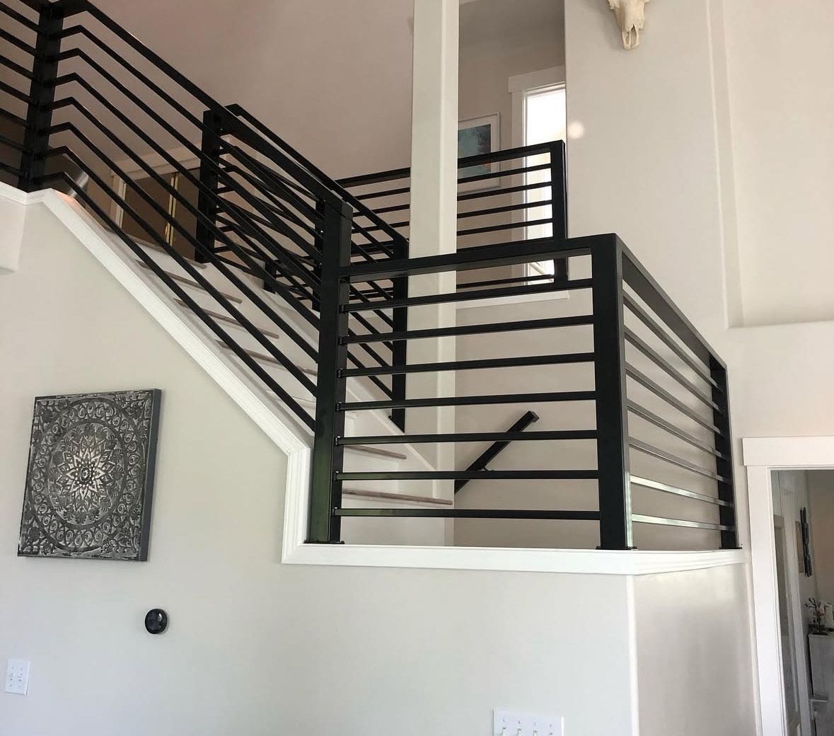 Steel railing 