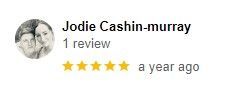 A review from jodie cashin-murray was written a year ago.