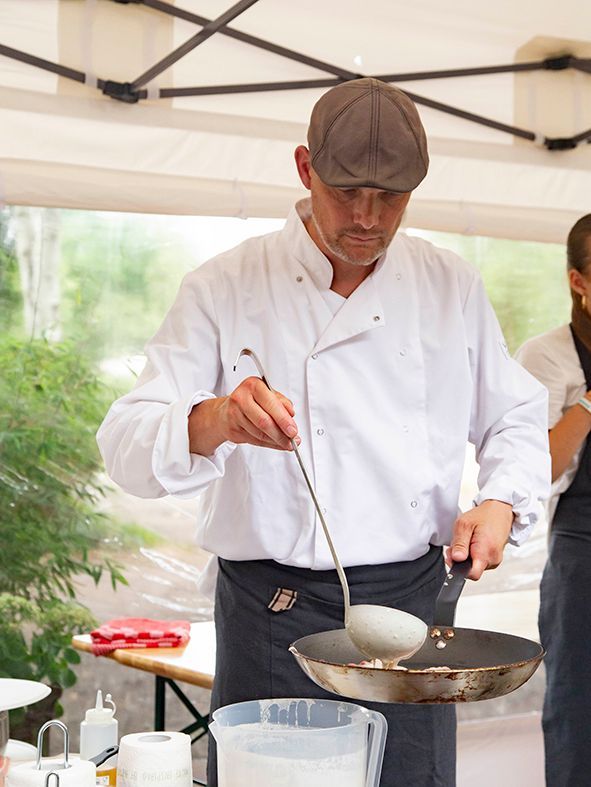 Andre S pannenkoekenkraam voor heerlijke pannenkoeken op locatie