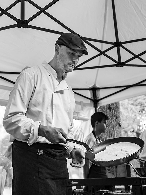 Andre S pannenkoekenkraam voor heerlijke pannenkoeken op locatie
