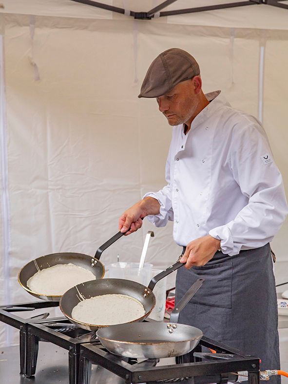 Andre S pannenkoekenkraam voor heerlijke pannenkoeken op locatie